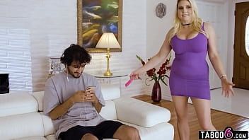play Stepmom milf christie stevens wanted her stepson to excersise more