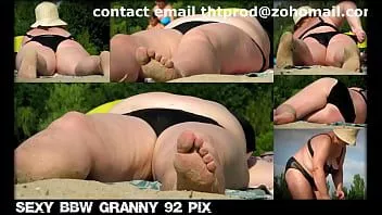 Play Bbw and ssbbw beach voyeur (matures and grannies)