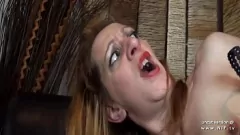 play Hot French Cougar in Stockings Gets Anal and Cum in Mouth