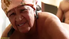 play 72 Years Old Grandma Dona Kika Destroyed in Extreme Rough Anal Sex